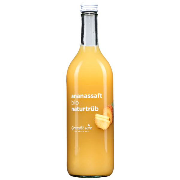 750ml Bio Ananas Direktsaft von Gewußt wie