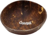 Copaya Coconut Bowl I 100% Naturproukt aus Kokosnuss-Schalen I Smooth poliert