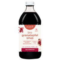 500ml Bio Granatapfel Sirup von Gewußt wie