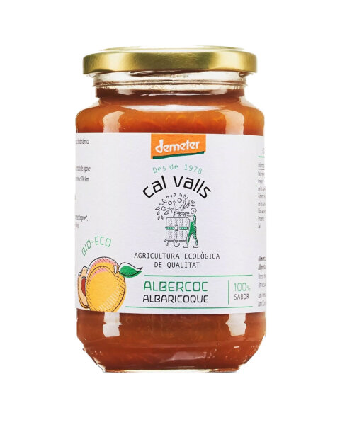 375g Bio Demeter Aprikosen Marmelade von Cal Valls